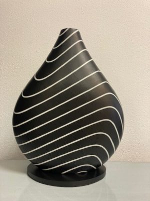 Alternative view of 45 CM LAMPE ZEBRE B&W