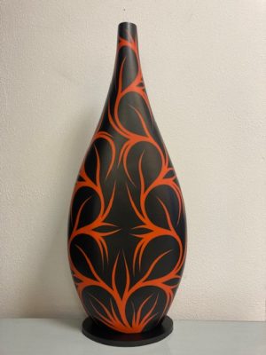 Alternative view of 80 CM LAMPE TRIBAL ANTIQUE O&B