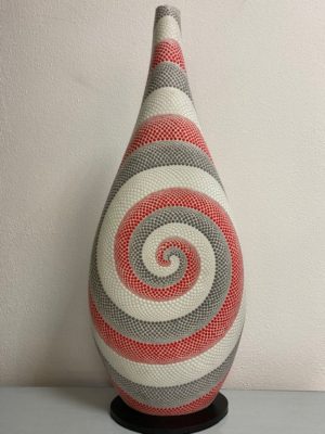 Alternative view of 80 CM LAMPE DOTS ROUGE