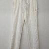 Pantalons homme été lin blanc