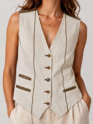 Alternative view of 0.GILET FEMME
