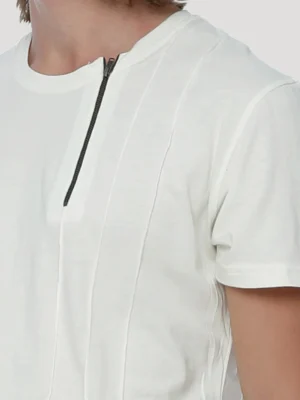 t-shirt psylofashion casual asymétrique